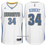Camiseta Denver Nuggets Roy Hibbert #34 Blanco