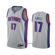 Camiseta Detroit Pistons Tony Snell #17 Statement 2020-21 Gris