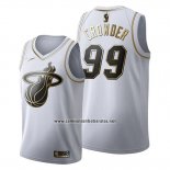 Camiseta Golden Edition Miami Heat Jae Crowder #99 2019-20 Blanco