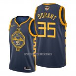 Camiseta Golden State Warriors Kevin Durant #35 2019 Azul