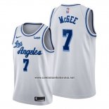 Camiseta Los Angeles Lakers Javale Mcgee #7 Classic Edition 2019-20 Blanco