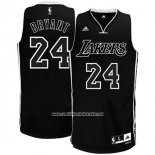 Camiseta Los Angeles Lakers Kobe Bryant #24 Negro
