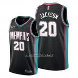 Camiseta Memphis Grizzlies Josh Jackson #20 Classic 20th Season Negro