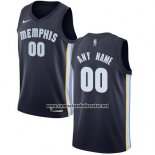 Camiseta Memphis Grizzlies Nike Personalizada 2017-18 Azul