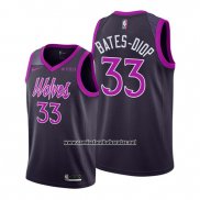 Camiseta Minnesota Timberwolves Keita Bates-Diop #33 Ciudad Edition Violeta