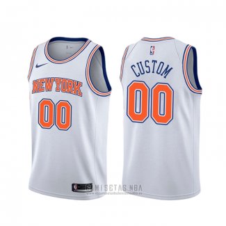 Camiseta New York Knicks Personalizada Statement Blanco