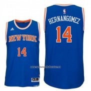 Camiseta New York Knicks Willy Hernangomez #14 Azul