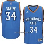Camiseta Oklahoma City Thunder Enes Kanter #34 Azul