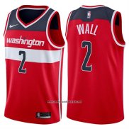 Camiseta Washington Wizards John Wall #2 2017-18 Rojo