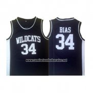 Camiseta Wildcats Len Bias #34 Negro