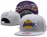 Gorra Los Angeles Lakers Gris Amarillo