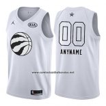 Camiseta All Star 2018 Toronto Raptors Nike Personalizada Blanco