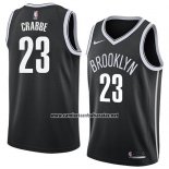 Camiseta Brooklyn Nets Allen Crabbe #23 Icon 2018 Negro