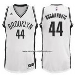Camiseta Brooklyn Nets Bojan Bogdanovic #44 Blanco