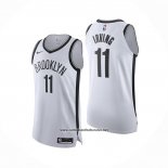 Camiseta Brooklyn Nets Kyrie Irving #11 Association Autentico Blanco