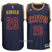 Camiseta Cleveland Cavaliers Kyle Korver #26 2015 Azul