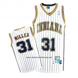 Camiseta Indiana Pacers Reggie Miller #31 Retro Blanco