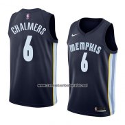 Camiseta Memphis Grizzlies Mario Chalmers #6 Icon 2018 Azul