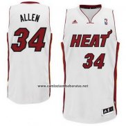 Camiseta Miami Heat Ray Allen #34 Blanco