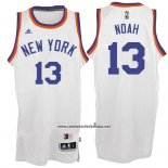 Camiseta New York Knicks Joakim Noah #13 Retro Blanco