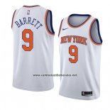 Camiseta New York Knicks R.j. Barrett #9 Statement 2019-20 Blanco