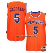 Camiseta New York Knicks Tim Hardaway #5 Naranja