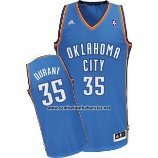 Camiseta Oklahoma City Thunder Kevin Durant #35 Azul