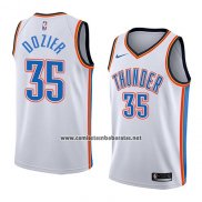 Camiseta Oklahoma City Thunder Pj Dozier #35 Association 2018 Blanco