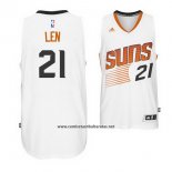 Camiseta Phoenix Suns Alex Len #21 Blanco