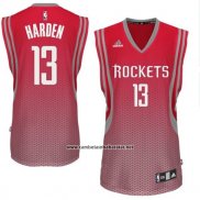 Camiseta Resonate Moda Houston Rockets James Harden #13 Rojo