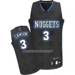 Camiseta Ritmo Moda Denver Nuggets Ty Lawson #3 Negro