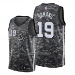 Camiseta San Antonio Spurs Luka Samanic #19 Ciudad 2019-20 Camuflaje