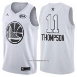 Camiseta All Star 2018 Golden State Warriors Klay Thompson #11 Blanco