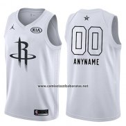 Camiseta All Star 2018 Houston Rockets Nike Personalizada Blanco