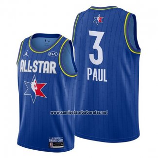 Camiseta All Star 2020 Oklahoma City Thunder Chris Paul #3 Azul