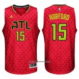 Camiseta Atlanta Hawks Al Horford #15 Rojo