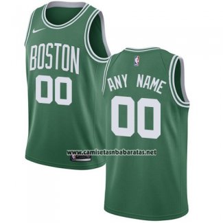 Camiseta Boston Celtics Nike Personalizada 17-18 Verde