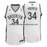 Camiseta Brooklyn Nets Paul Pierce #34 Blanco