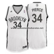 Camiseta Brooklyn Nets Paul Pierce #34 Blanco