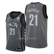 Camiseta Brooklyn Nets Wilson Chandler #21 Statement Edition Gris
