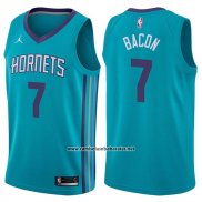 Camiseta Charlotte Hornets Dwayne Bacon #7 Icon 2017-18 Verde