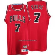 Camiseta Chicago Bulls Toni Kukoc #7 Retro Rojo