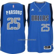Camiseta Dallas Mavericks Chandler Parsons #25 Azul