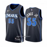 Camiseta Dallas Mavericks Derrick Jones JR. #55 Ciudad 2023-24 Azul
