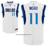 Camiseta Dallas Mavericks JaVale McGee #11 Blanco