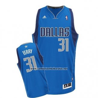 Camiseta Dallas Mavericks Jason Terry #31 Azul