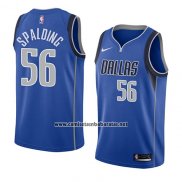 Camiseta Dallas Mavericks Ray Spalding #56 Icon 2018 Azul