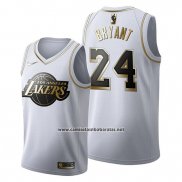 Camiseta Golden Edition Los Angeles Lakers Kobe Bryant #24 2019-20 Blanco