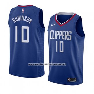 Camiseta Los Angeles Clippers Jerome Robinson #10 Icon 2018 Azul