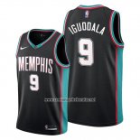 Camiseta Memphis Grizzlies Andre Iguodala #9 Classic 20th Season Negro